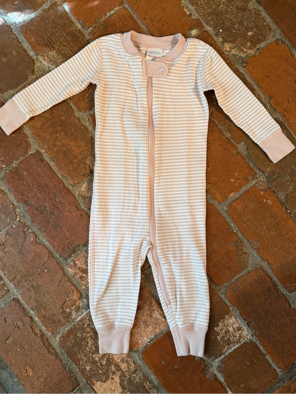 Hanna Andersson Baby Zip Sleeper in Organic Cotton, Size 12-18 months